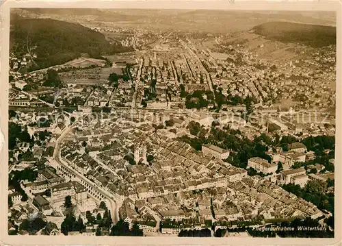 AK / Ansichtskarte Winterthur_ZH Fliegeraufnahme Winterthur ZH