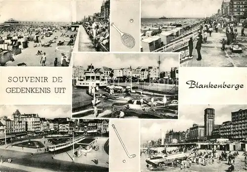 AK / Ansichtskarte Blankenberge Strand Promenade Minigolf Hotels Blankenberge
