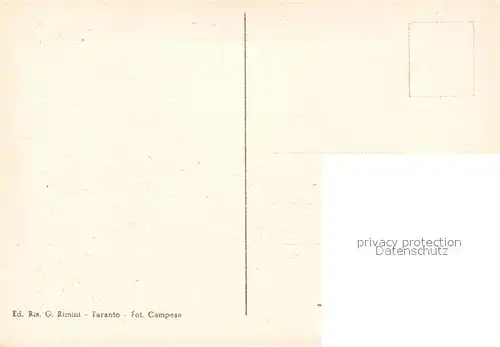 AK / Ansichtskarte Taranto Palazzo Poste e Telegrafo Taranto