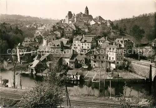 AK / Ansichtskarte Uzerche Panorama Boucle de la Vezere Uzerche
