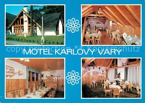 AK / Ansichtskarte Karlovy_Vary Motel Restaurant Karlovy Vary