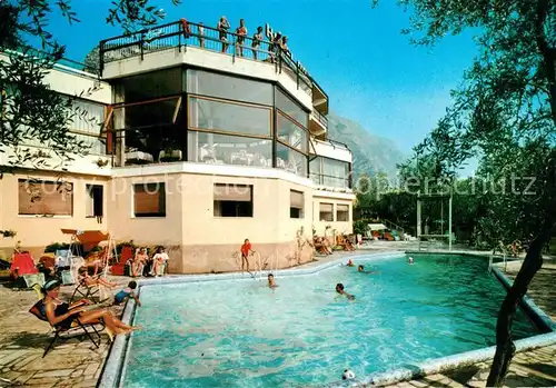 AK / Ansichtskarte Limone_sul_Garda Hotel Royal Swimming Pool Limone_sul_Garda