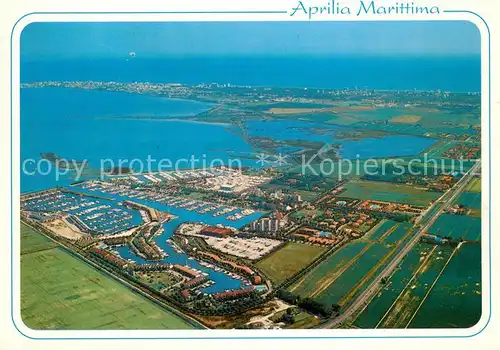 AK / Ansichtskarte Aprilia_Marittima Panorama dall aereo Aprilia Marittima