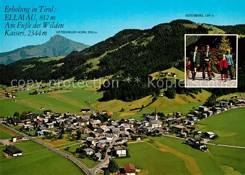 AK / Ansichtskarte Ellmau_Tirol Fliegeraufnahme Ellmau Tirol