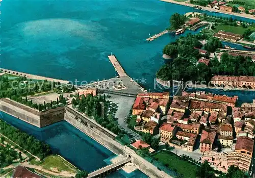 AK / Ansichtskarte Peschiera_del_Garda Fliegeraufnahme Peschiera_del_Garda