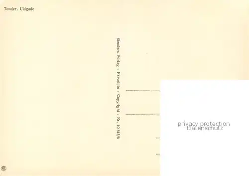 AK / Ansichtskarte Tonder Uidgade Panorama Tonder