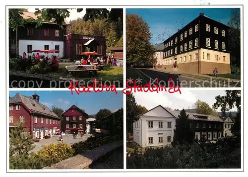 AK / Ansichtskarte Karlova_Studanka Restaurant Hubertus Hotel Opava Centrum Hotel Dzban Karlova_Studanka