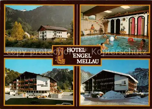 AK / Ansichtskarte Mellau_Vorarlberg Hotel Engel  Mellau_Vorarlberg
