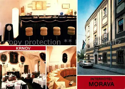 AK / Ansichtskarte Krnov Interhotel Morava Krnov