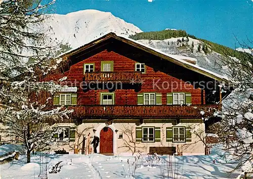 AK / Ansichtskarte Rauris Pension Bergkristall Rauris