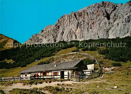 AK / Ansichtskarte Ehrwald_Tirol Rotmoosalm Gaistal  Ehrwald Tirol
