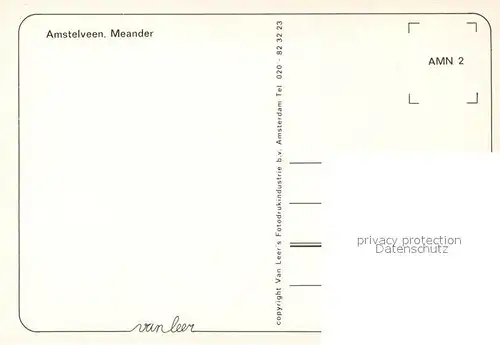 AK / Ansichtskarte Amstelveen Meander Amstelveen