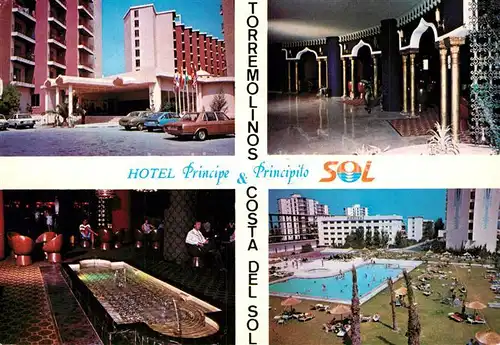 AK / Ansichtskarte Torremolinos Hotel Principe & Principito Torremolinos