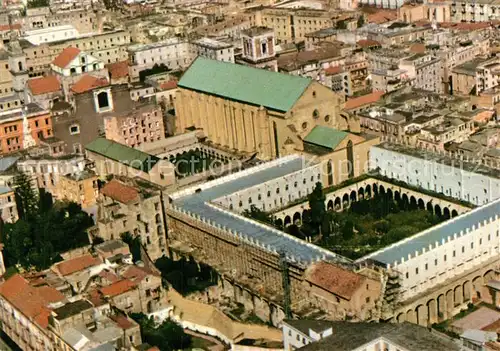 AK / Ansichtskarte Napoli_Neapel Fliegeraufnahme Monastero di Santa Chiara Napoli Neapel