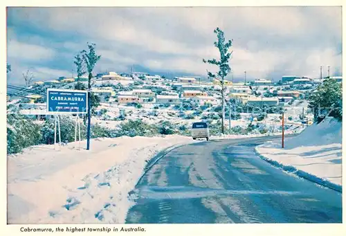 AK / Ansichtskarte Cabramurra Ortsansicht 