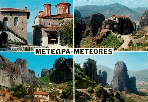 AK / Ansichtskarte Meteors Kloster und Felsen Meteors