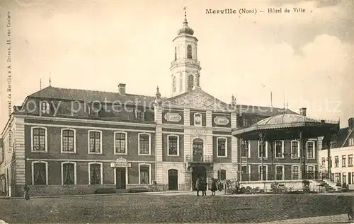 AK / Ansichtskarte Merville_Haute Garonne Hotel de Ville Merville_Haute Garonne