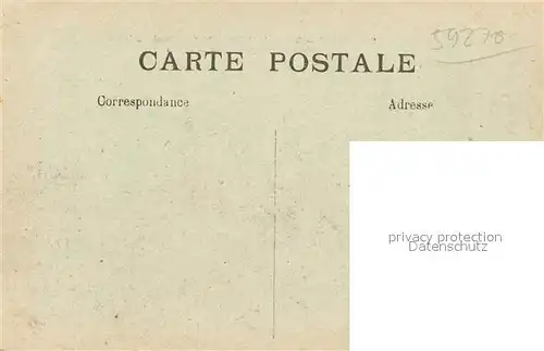 AK / Ansichtskarte Strazeele Ruines du Village Strazeele