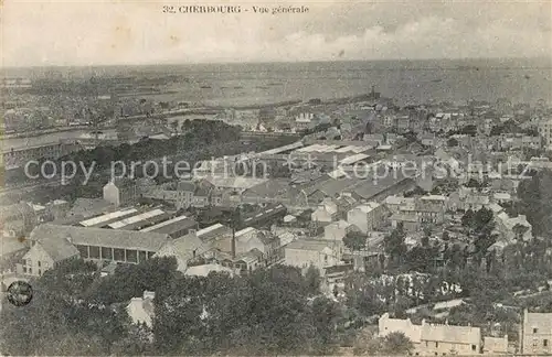 AK / Ansichtskarte Cherbourg_Octeville_Basse_Normandie Fliegeraufnahme Cherbourg_Octeville