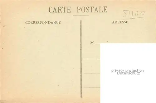 AK / Ansichtskarte Reims_Champagne_Ardenne Bombardements 1914 18 Ruinen Rue de Trois Raisinets Reims_Champagne_Ardenne