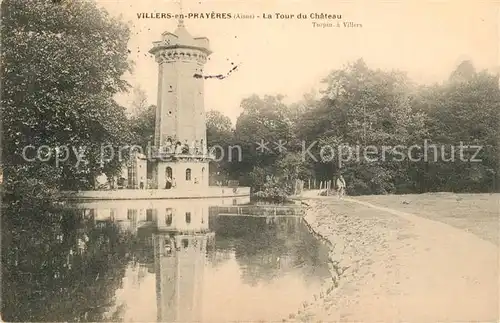 AK / Ansichtskarte Villers en Prayeres Tour du Chateau Villers en Prayeres