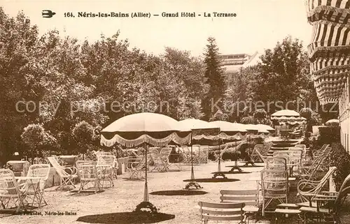 AK / Ansichtskarte Neris les Bains Grand Hotel La Terrasse Neris les Bains