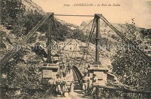 AK / Ansichtskarte Aussois Lesseillon Pont du Diable Aussois