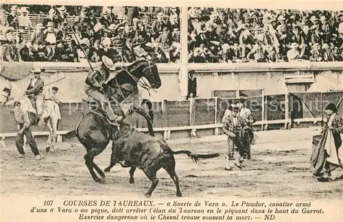 AK / Ansichtskarte Camargue Course de Taureaux Stierk?mpfe Camargue