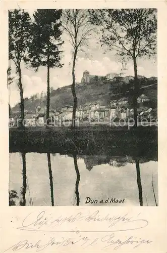 AK / Ansichtskarte Dun_Maas Flusspartie Dun_Maas