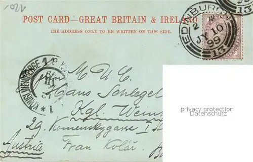 AK / Ansichtskarte Edinburgh Castle Edinburgh