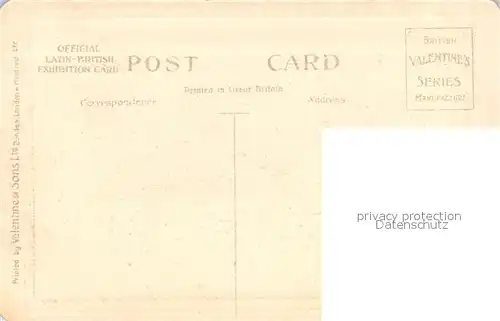 AK / Ansichtskarte London Court of Arts British Exhibition London