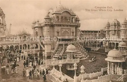 AK / Ansichtskarte London Congress Hall The Great White City London
