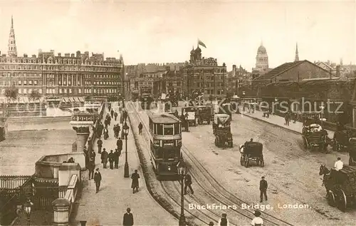 AK / Ansichtskarte London Blackfriars Bridge London