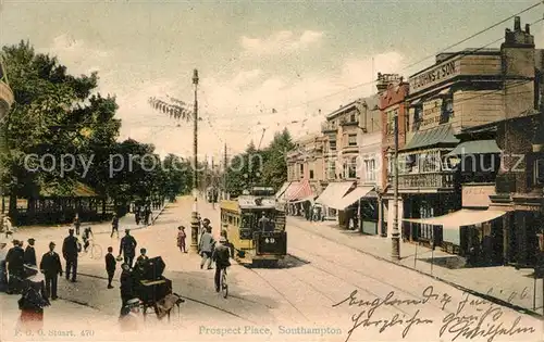 AK / Ansichtskarte Southampton Prospect Place Southampton
