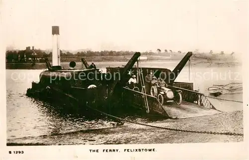 AK / Ansichtskarte Felixstowe_Suffolk_Coastal The Ferry Felixstowe_Suffolk