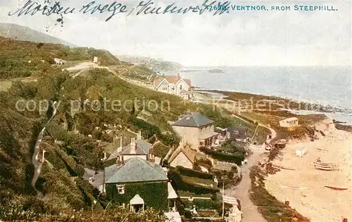 AK / Ansichtskarte Ventnor_Isle_of_Wight From Steephill Ventnor_Isle_of_Wight