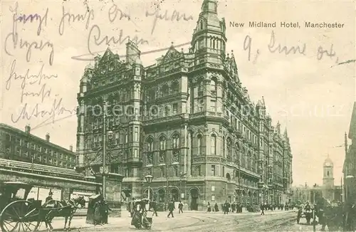 AK / Ansichtskarte Manchester_GB New Midland Hotel 