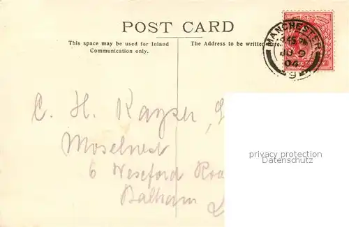 AK / Ansichtskarte Manchester_GB New Midland Hotel 