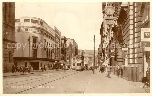 AK / Ansichtskarte Manchester_GB Oxford Road 