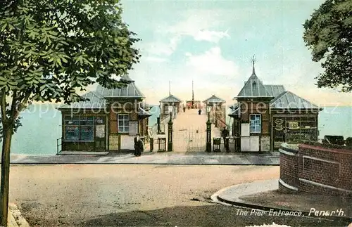AK / Ansichtskarte Penarth The Pier Entrance Penarth