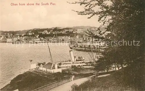 AK / Ansichtskarte Oban from the South Pier Oban