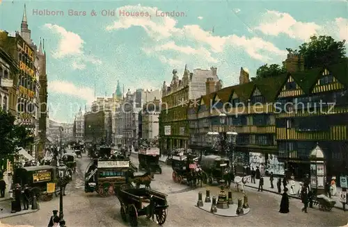 AK / Ansichtskarte London Holborn Bars and Old Houses London