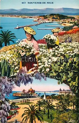 AK / Ansichtskarte Nice_Alpes_Maritimes Seebr?cke  Nice_Alpes_Maritimes