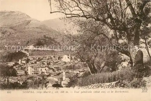 AK / Ansichtskarte Sospel avec Barbonnet Sospel
