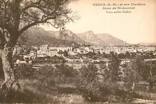 AK / Ansichtskarte Vence la Jolie Baou de St Jeannet Vence la Jolie