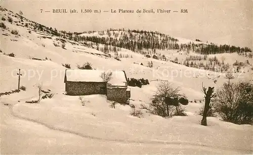 AK / Ansichtskarte Beuil Le Plateau de Beuil Beuil
