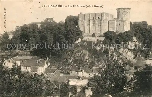 AK / Ansichtskarte Falaise_Calvados Chateau Falaise_Calvados