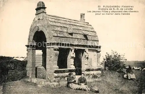 AK / Ansichtskarte Plougasnou Oratoire de N. D. de Lorette  Plougasnou