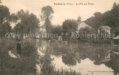 AK / Ansichtskarte Vendome Le Pr? aux Chats Vendome
