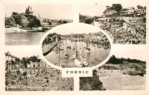 AK / Ansichtskarte Pornic Plages Pornic